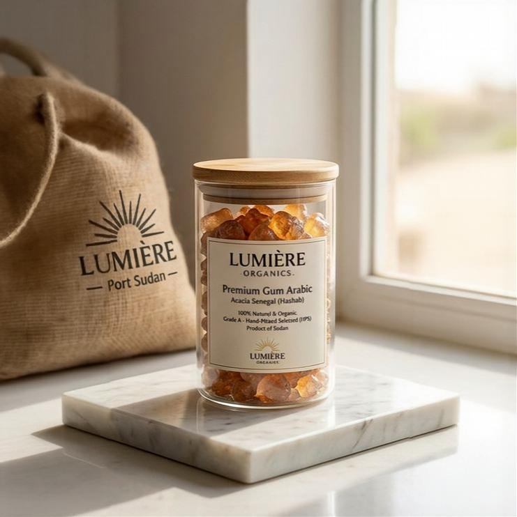 Lumiere Premium Acacia Senegal (Hashab) - One Ton Hand-Picked Selected (HPS)